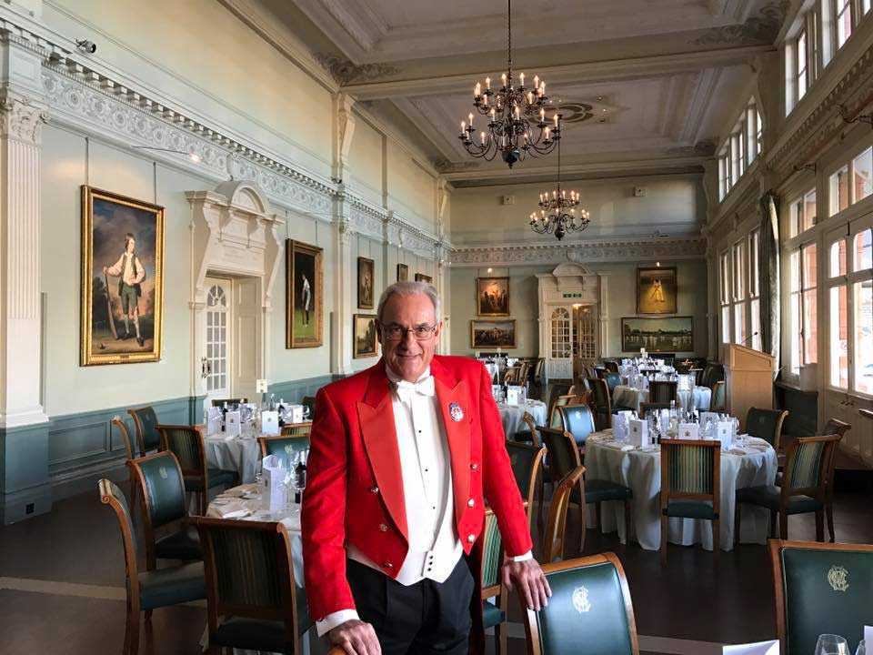Master of Ceremonies Comperes 2017 Royal Philatelic Society Presidents Dinner at Lord's Cricket Ground 01