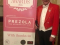 London Toastmaster at the British Wedding Awards 2018 : The annual awards dinner was organised by Wedding Ideas magazine