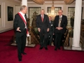 Richard Birtchnell City of London Toastmaster with HRH Duke of Gloucester