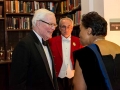 Richard Birtchnell, london toastmaster and Master of Ceremonies with Lord Hurd and Baroness Scotland