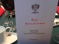Corporation of City of London Christmas Lunches 2016