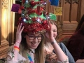 London Toastmaster at Guildhall Christmas Lunches 2017 : Christmas Tree and Rainbow hat