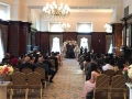 Wedding Master of Ceremonies at Sikh Wedding Landmark Hotel 2018 : Drawing Room prepared for civil ceremony