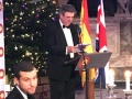 London Toastmaster at the Spanish Chamber of Commerce Annual Dinner 2017 : Spanish Ambassador HE Carlos Bastarecche