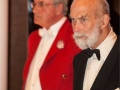 Richard Birtchnell the London Toastmaster at Kensington Palace with HRH Prince Michael of Kent