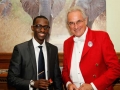 Richard Birtchnell the London Toastmaster at the Zambian High Commission