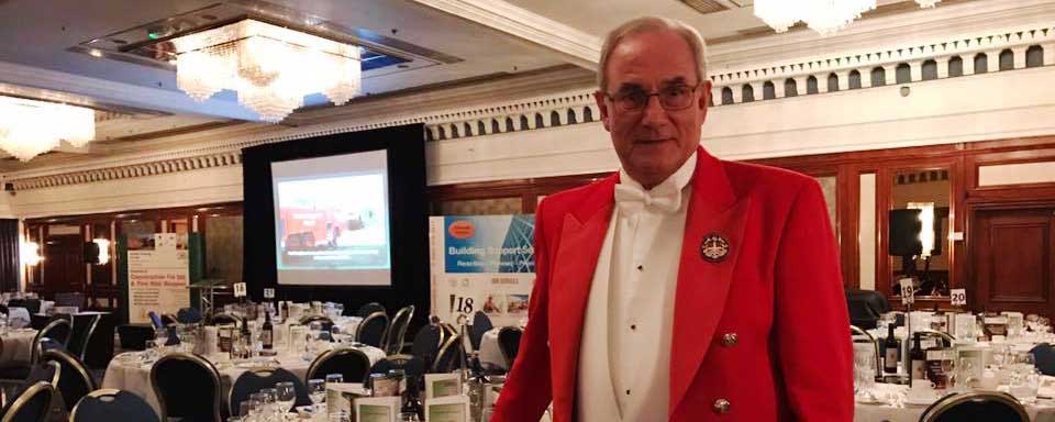 Toastmaster at 2017 Construction Health and Safety Group awards