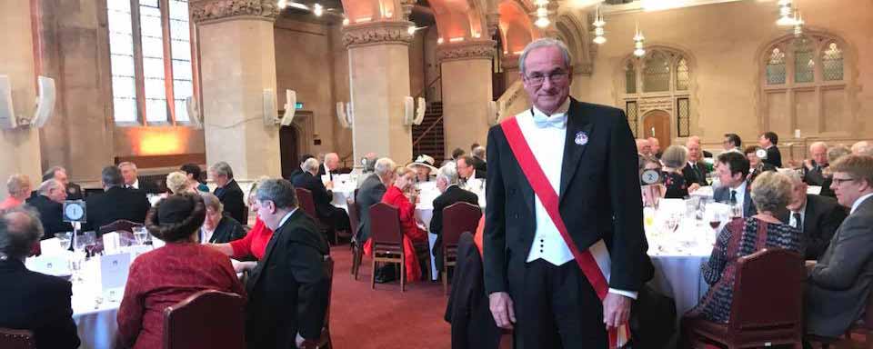 City of London Toastmaster at Billingsgate Ward Club Annual Lunch 2018 05
