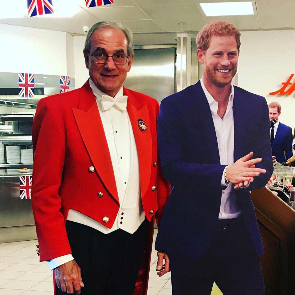London Toastmaster at Royal Wedding Office Party