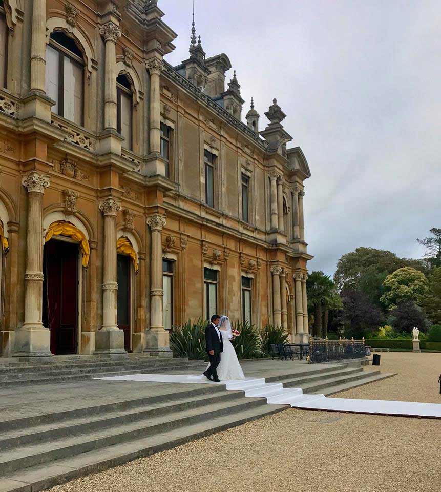 Wedding Master of Ceremonies and Toastmaster hired for Asian Wedding at Waddesdon Manor 2018 07