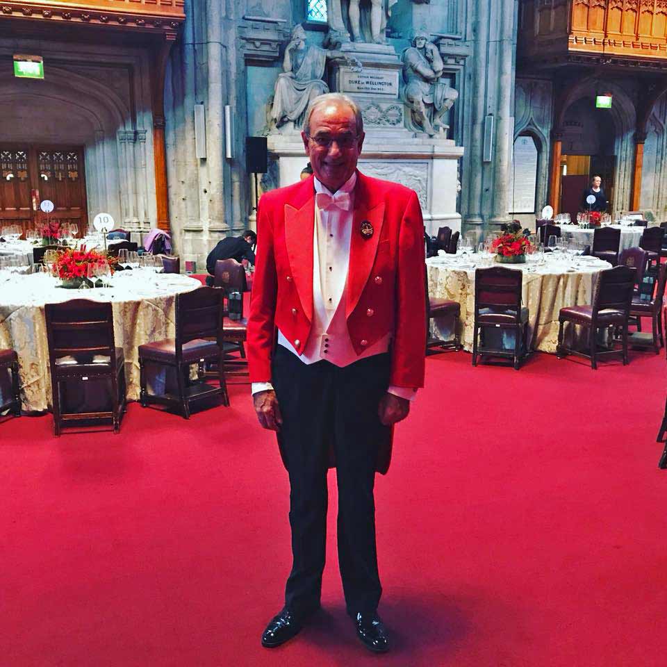 Master of Ceremonies at Corporate Dinner at the Guildhall London 2018