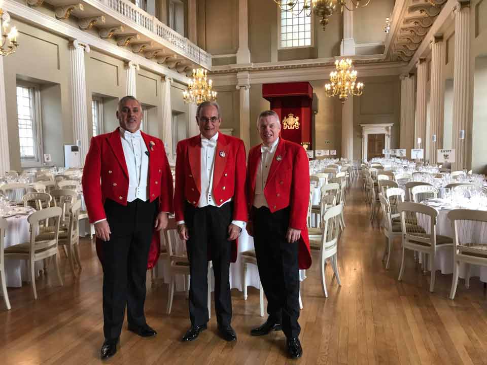 London Master of Ceremonies and Toastmaster at Royal Philatelic Society President‘s Dinner 2018 Richard Birtchnell 02