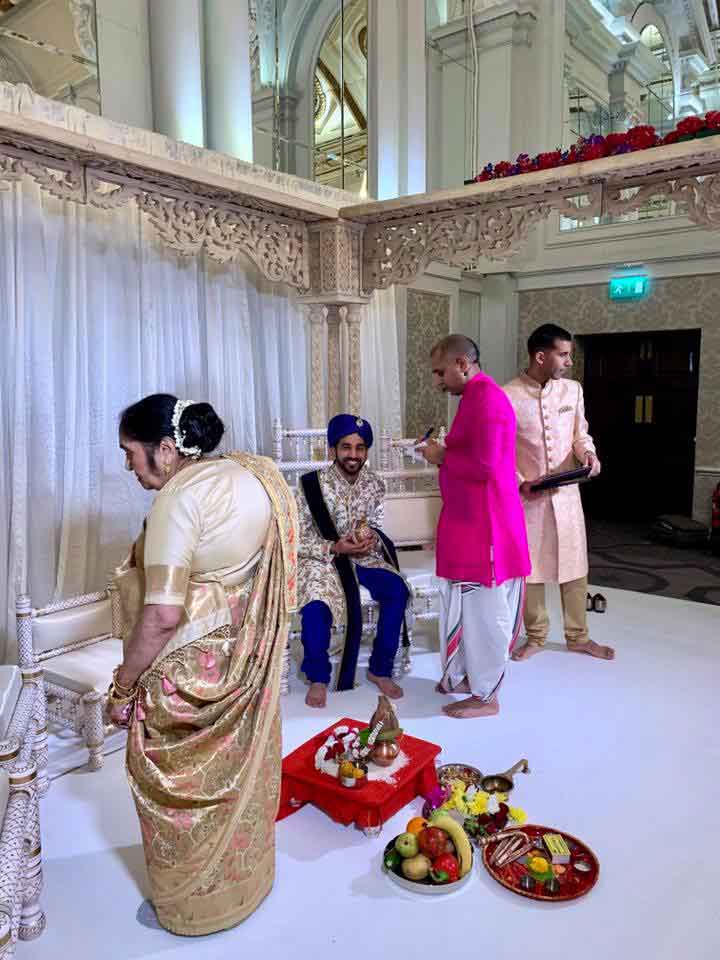 Wedding Toastmaster at Hindu Wedding at Grand Connaught Rooms 2019 05