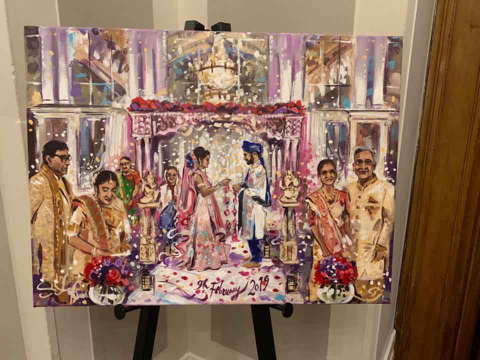 Wedding Toastmaster at Hindu Wedding at Grand Connaught Rooms 2019 19