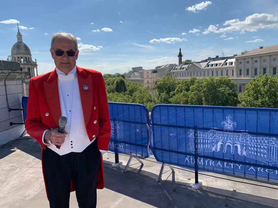 London Toastmaster at Private Reception Admiralty Arch London Richard Birtchnell 01