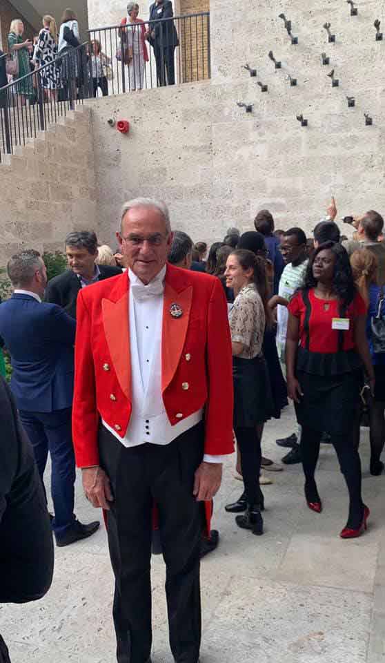 London Toastmaster at University College London : Donor Wall Unveiling 2019 04