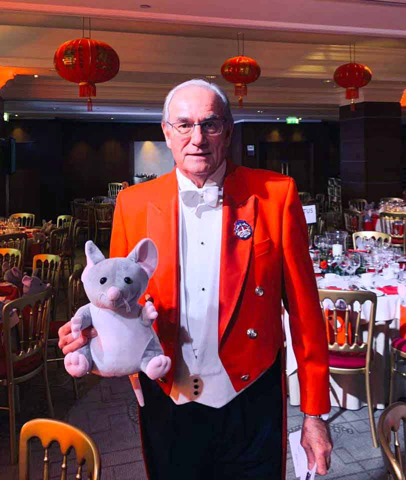 Event Host at 48 Group Club Chinese New Year Dinner 2020 at InterContinental Park Lane by Richard Birtchnell The London Toastmaster 01