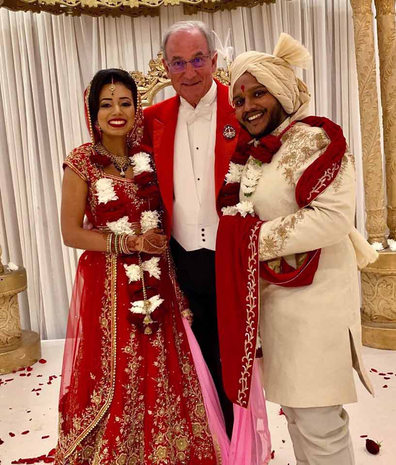 Asian Wedding Toastmaster Hired For Indian Wedding in Watford by The London Toastmaster 2
