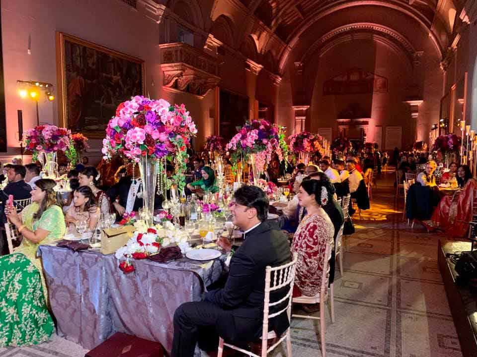 Asian Wedding Toastmaster Hired For Muslim Wedding at Victoria and Albert Museum by Richard Birtchnell The London Toastmaster 18