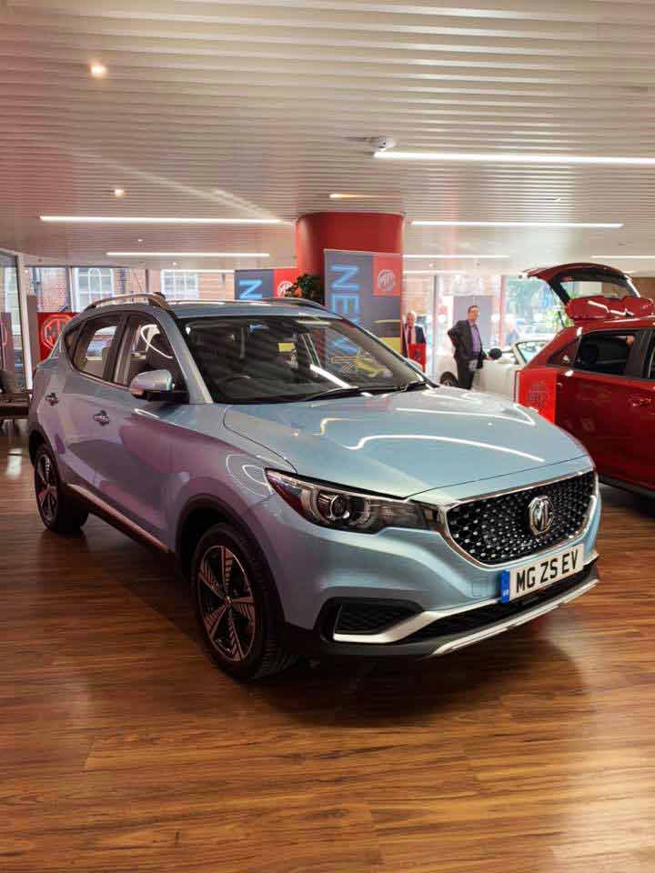 MG ZS EV Launch 2019 Hosted by London Toastmaster Richard Birtchnell 05