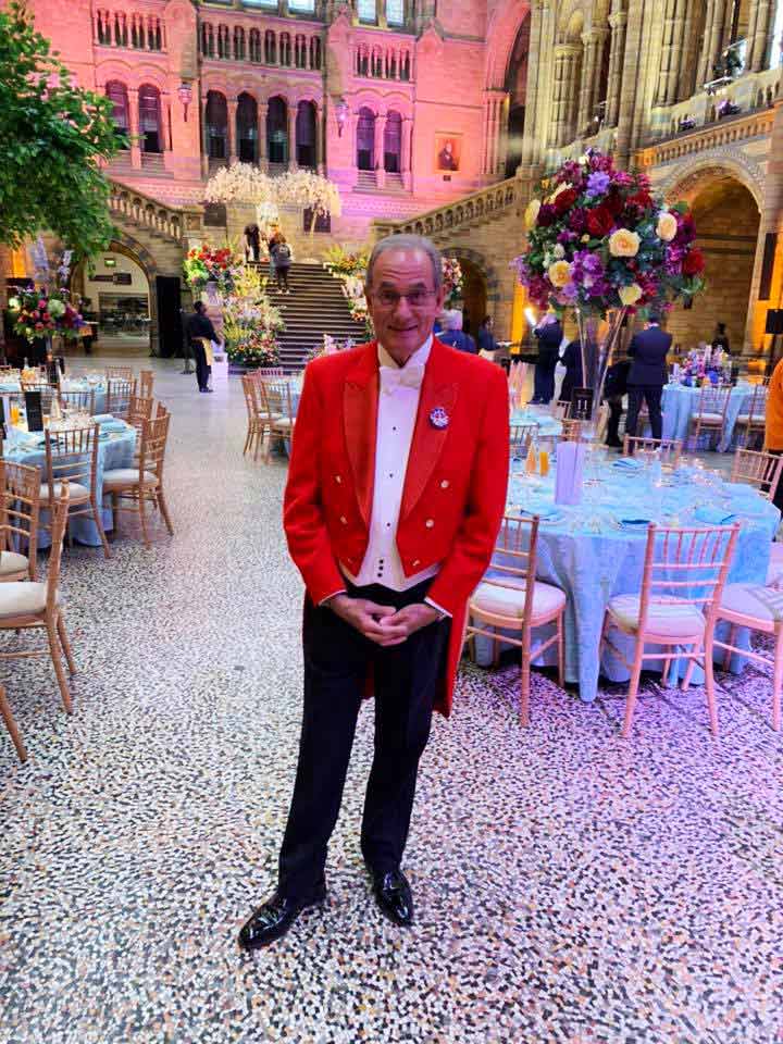 Wedding Toastmaster at Natural History Museum Wedding August 2019 01