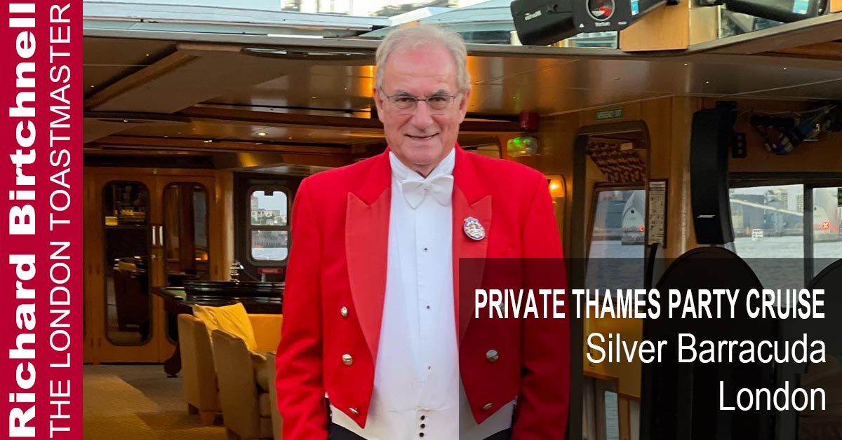 Private Thames Party Cruise : The Silver Barracuda